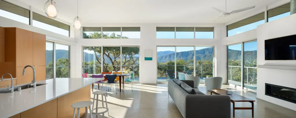 Aluminum multi track sliding door