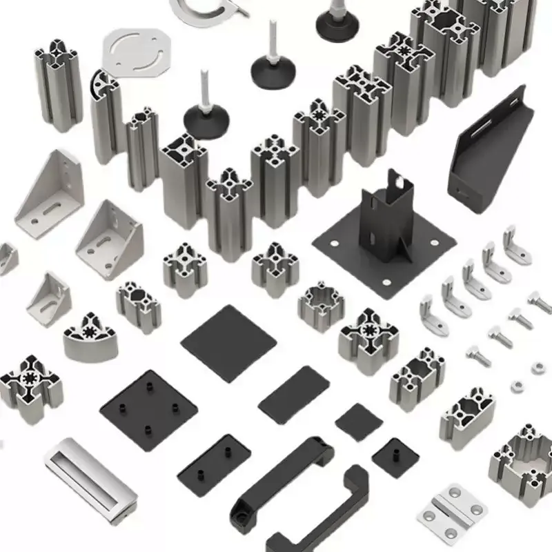 Industrial aluminum profile application