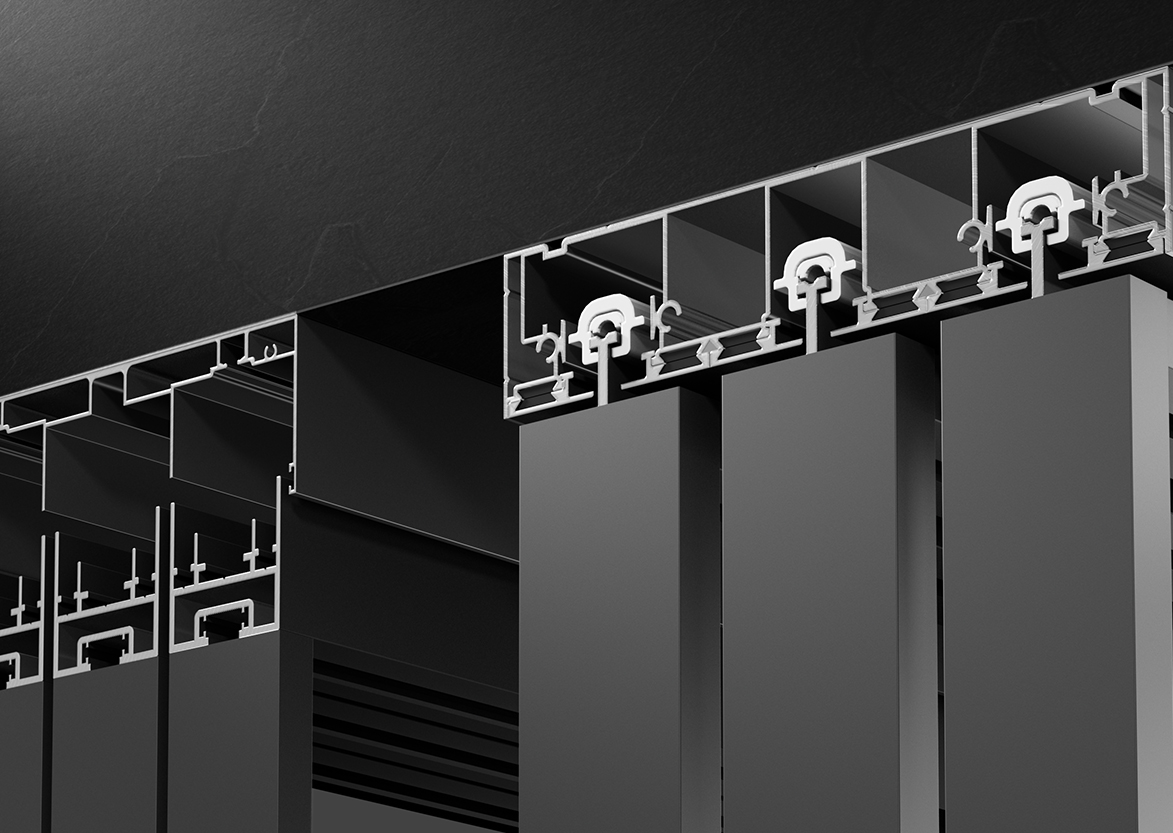 Sliding window and door aluminum profiles