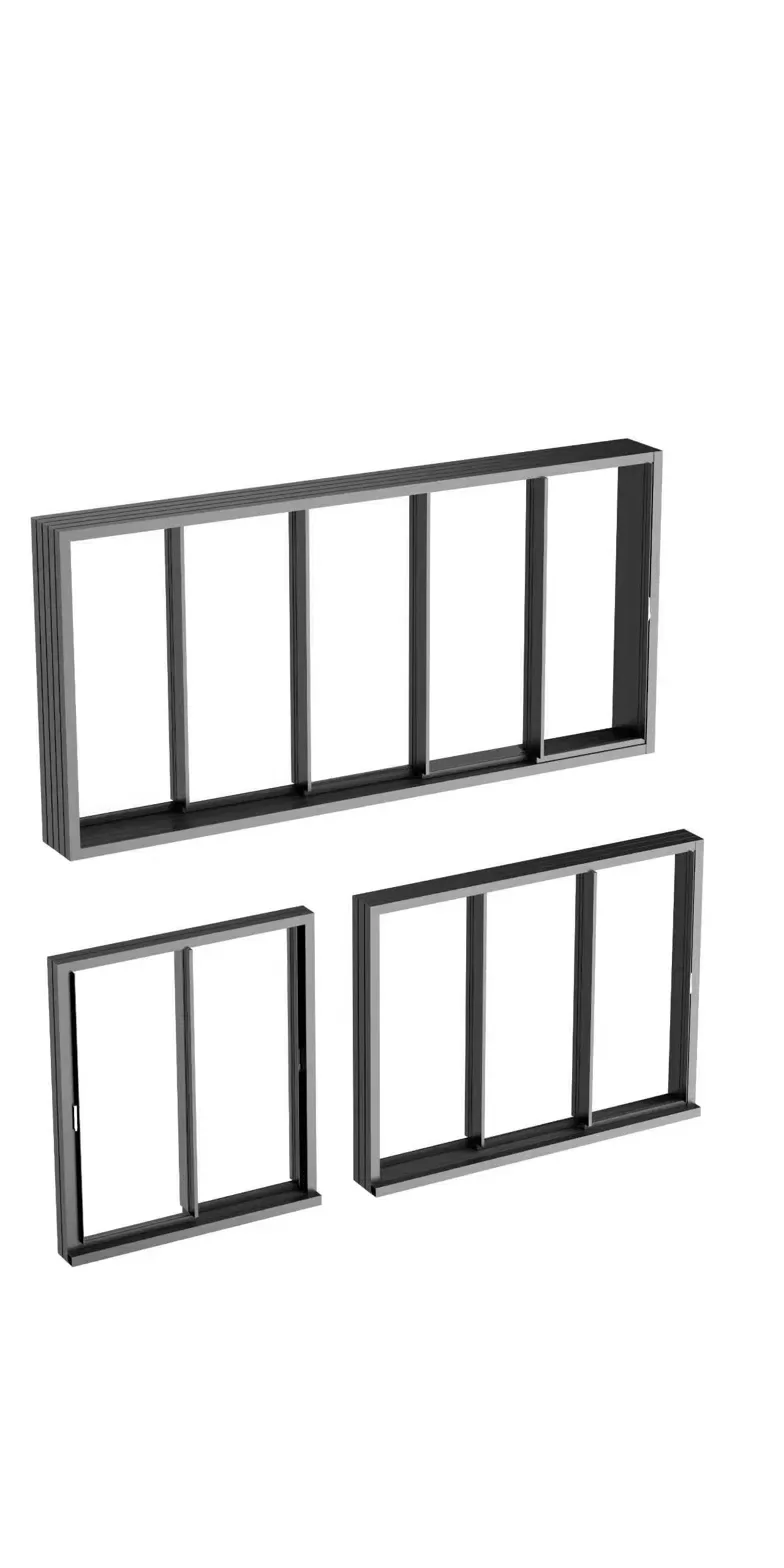 MT 150 panoramic door two three and multi-panel configurations