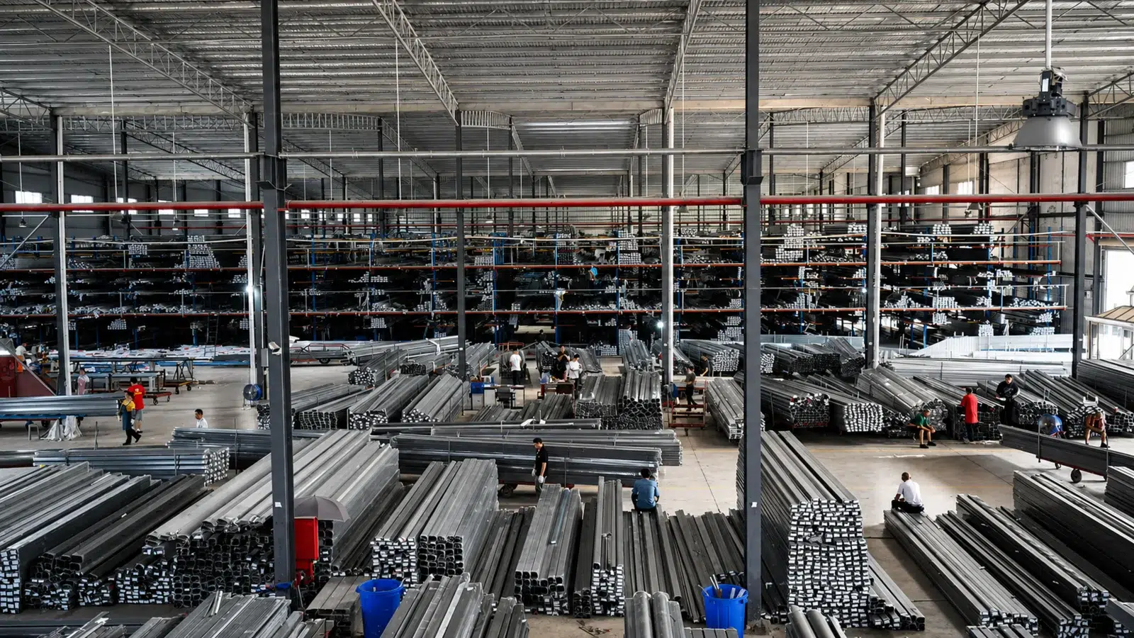 MT Flying aluminum profile inventory for sliding door projects