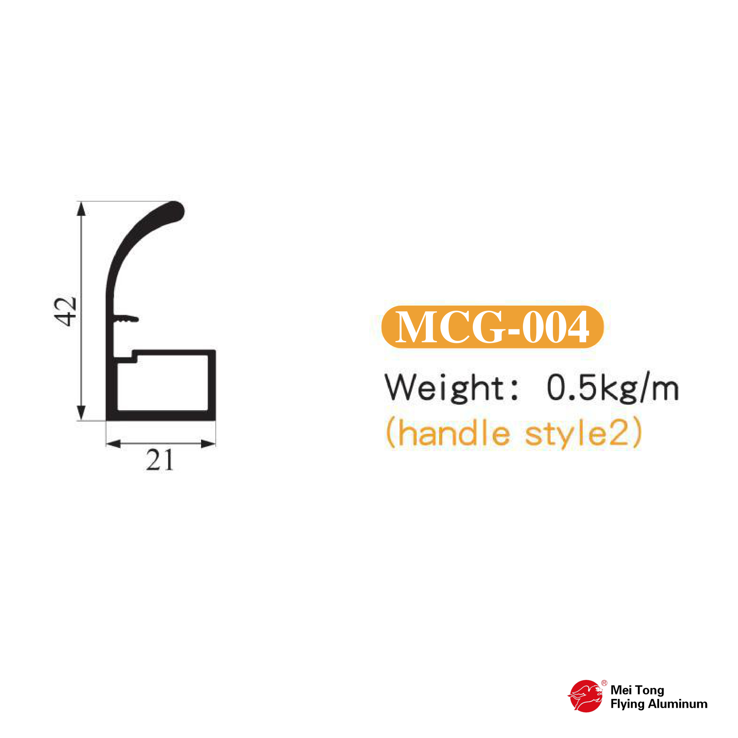 20 F Shape Door Frame - MCG-004