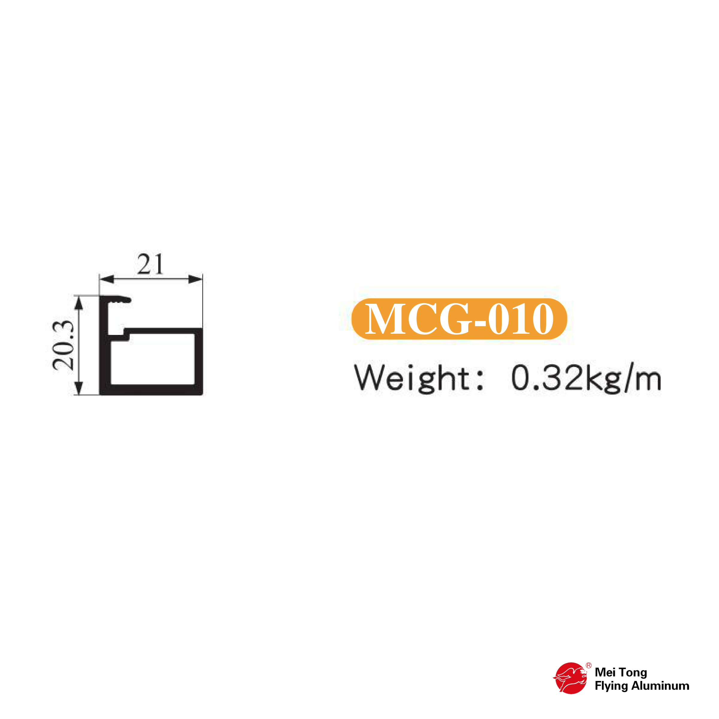 20 Round Rod Handle Door - MCG-010