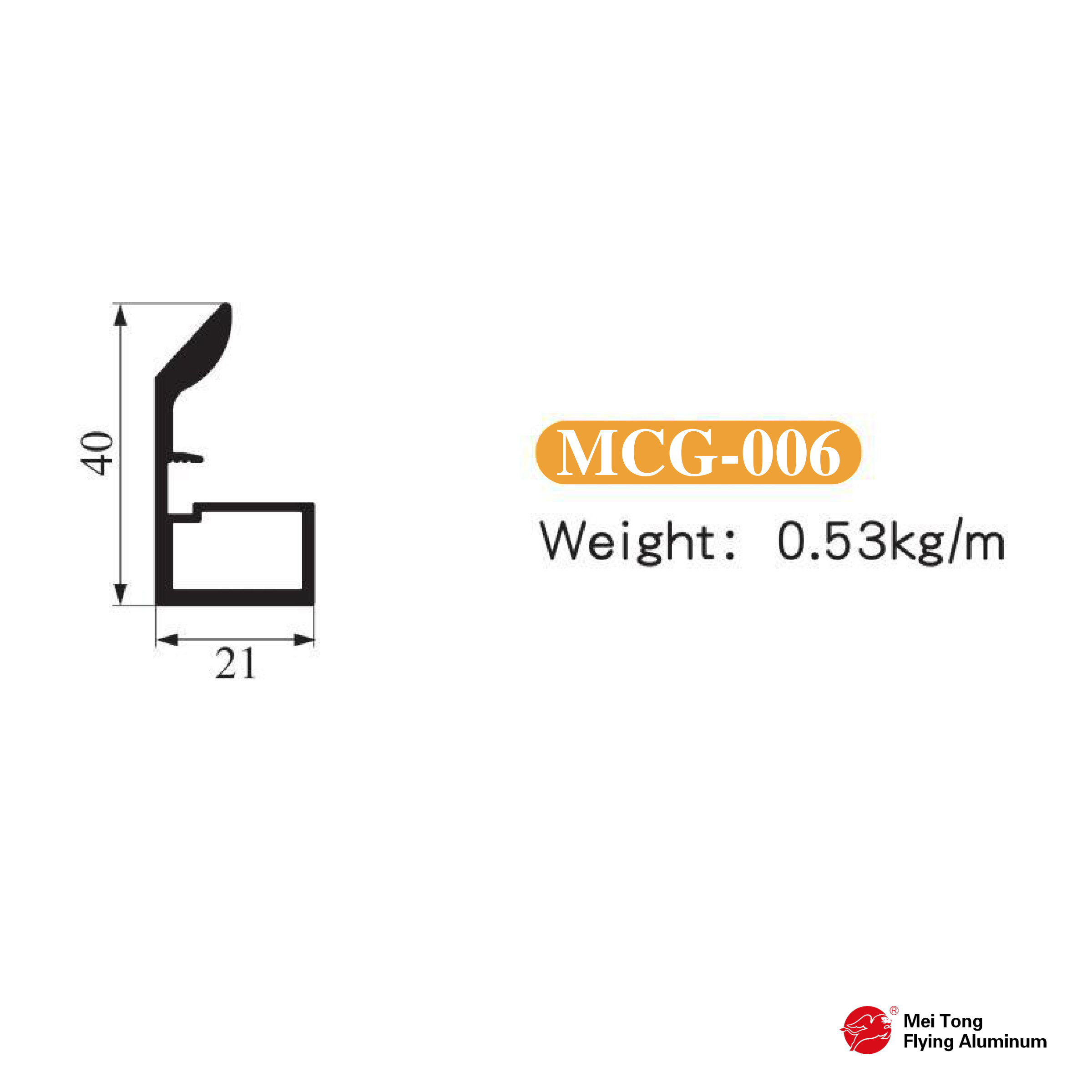 20 Thumb Shape Door Frame - MCG-006