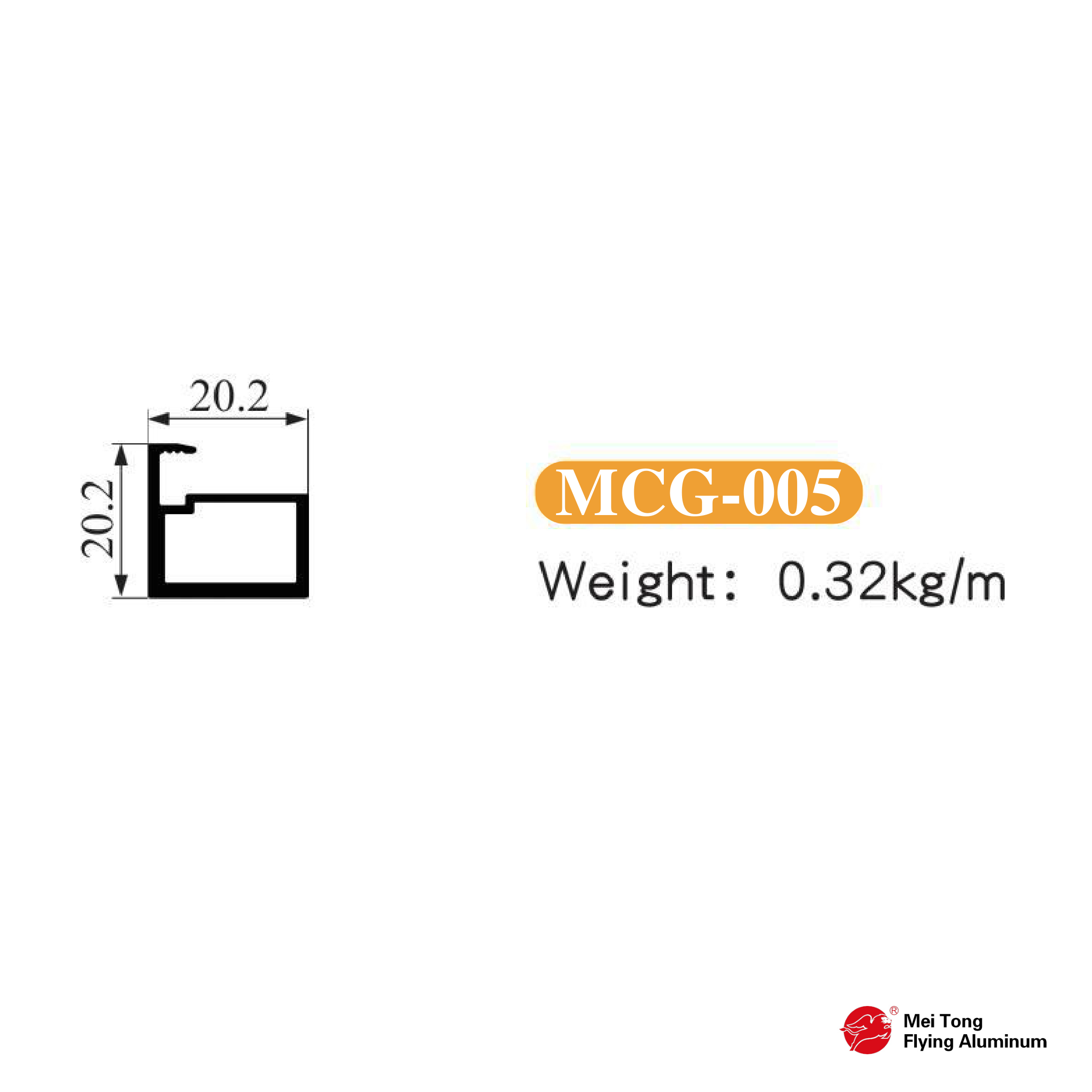 20 U Shape Door Frame - MCG-005