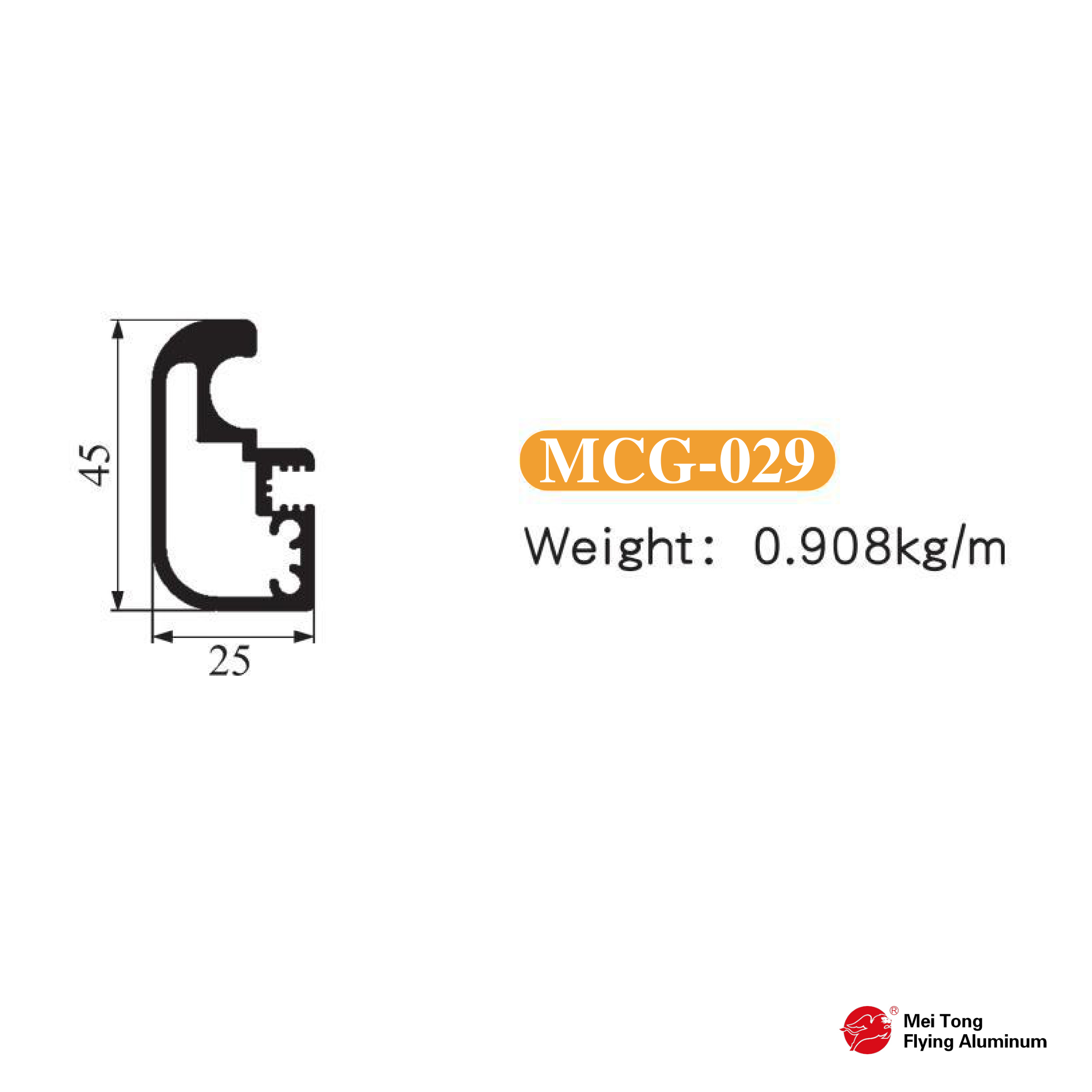 Double Arc Series Glass Door - MCG-029