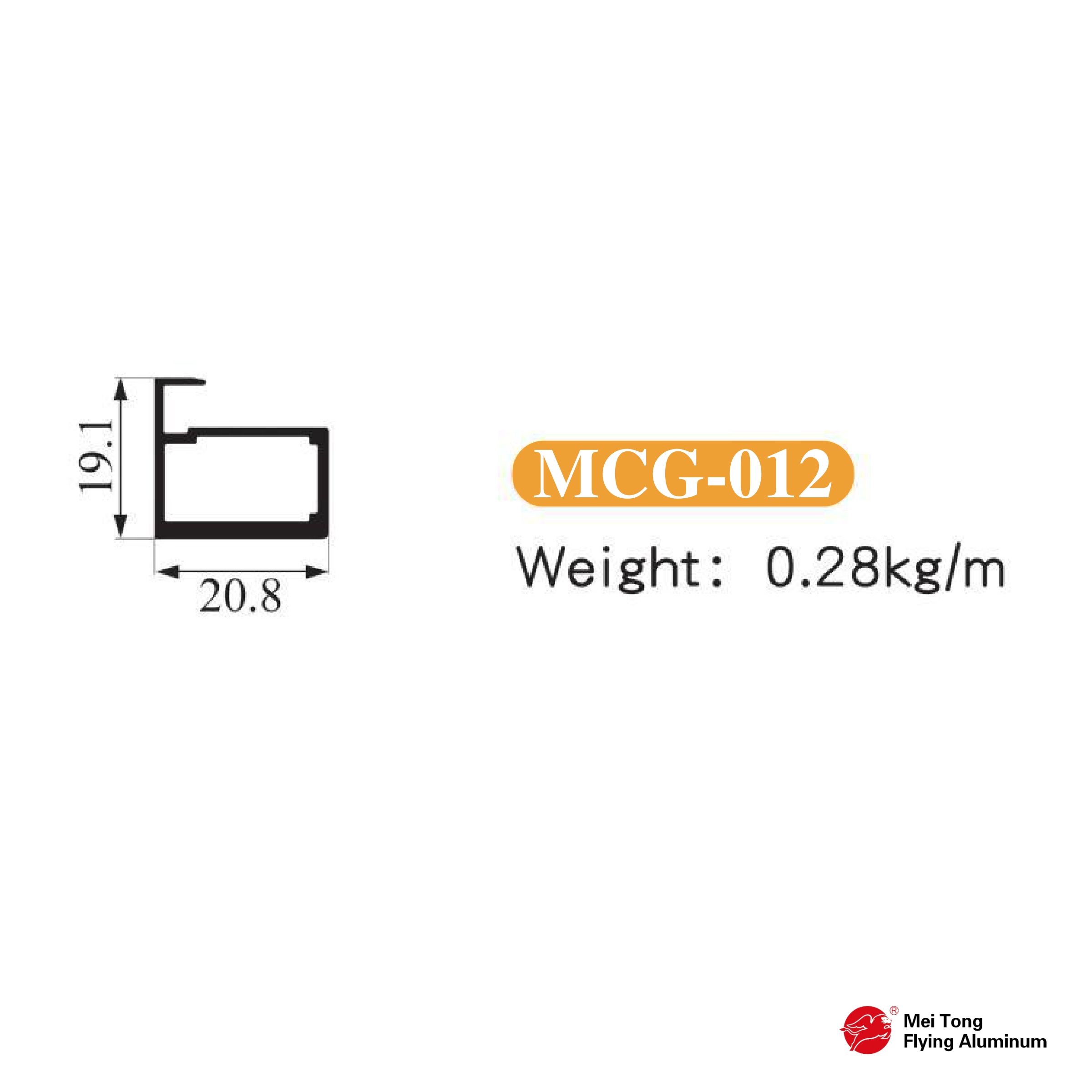 Universal Series Glass Door - MCG-012