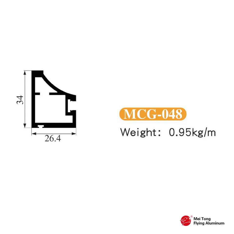 Inner Curved Heavy Duty Air Hinge Frame - MCG-048