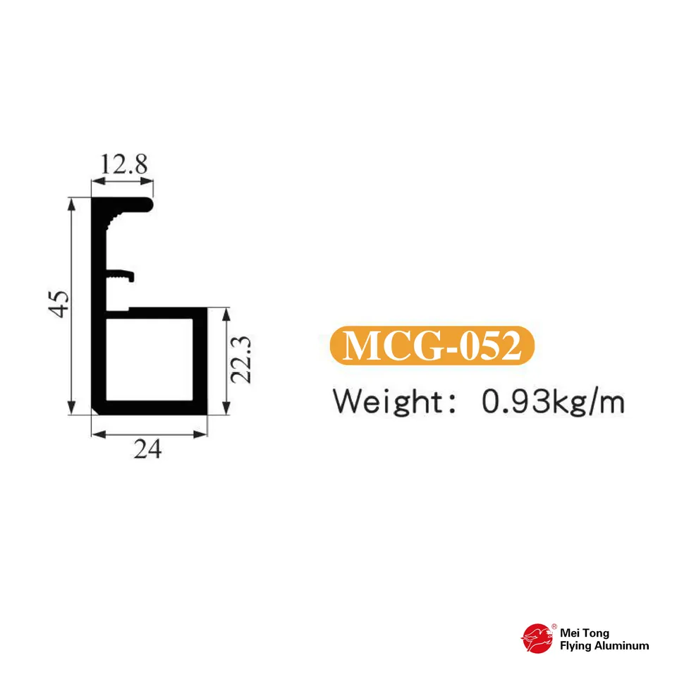 New L-Shape Heavy-Duty Air Hinge Door - MCG-052
