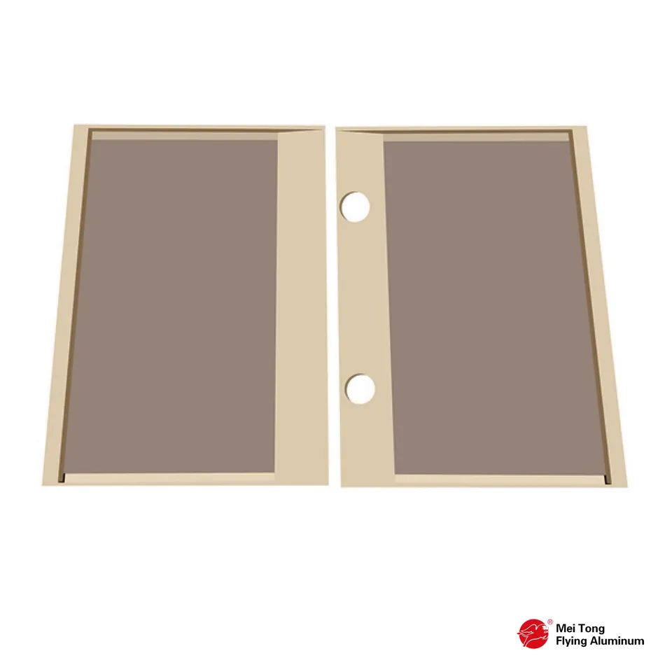 Wide Door Frame - Style E - 4mm Glass - Product