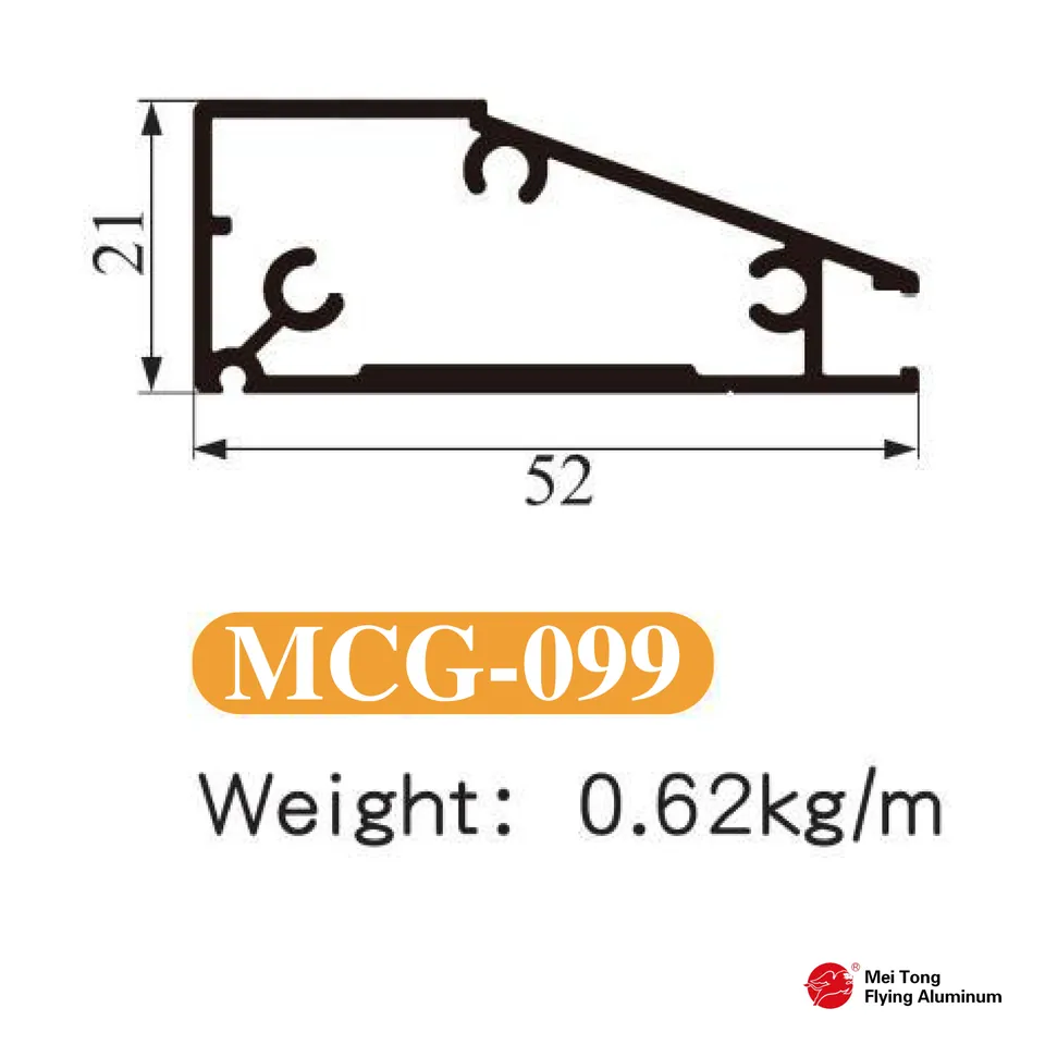 Wide Door Frame - Style E - 4mm Glass - MCG-099