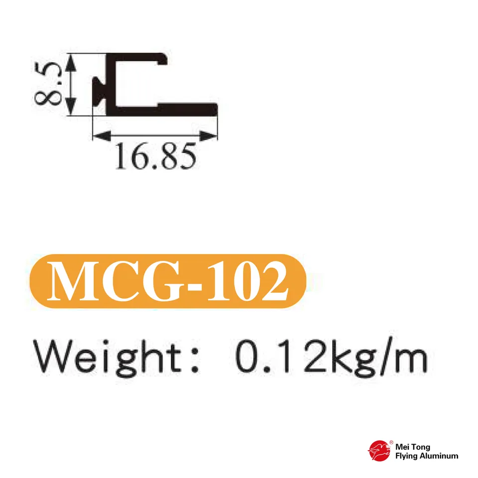 Wide Door Frame - Style E - 4mm Glass - MCG-102