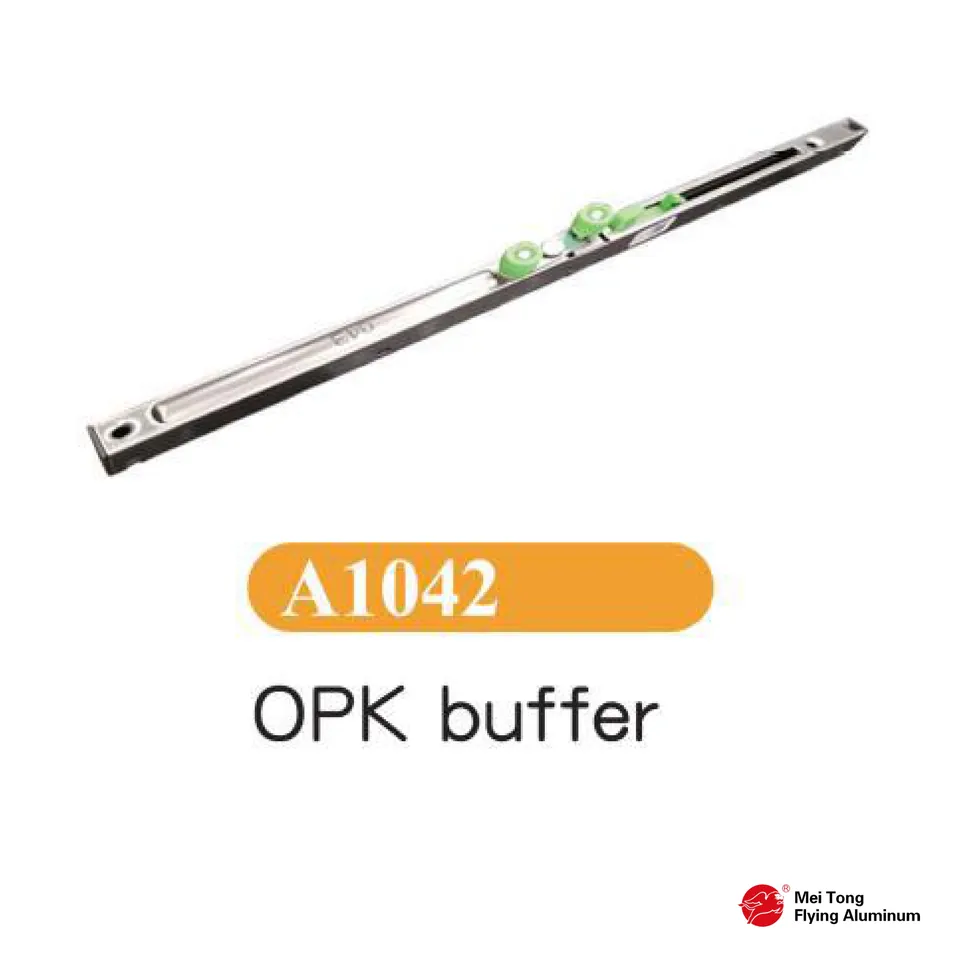 Wardrobe Door Panel Profile B Type - Profile And Buffer 04