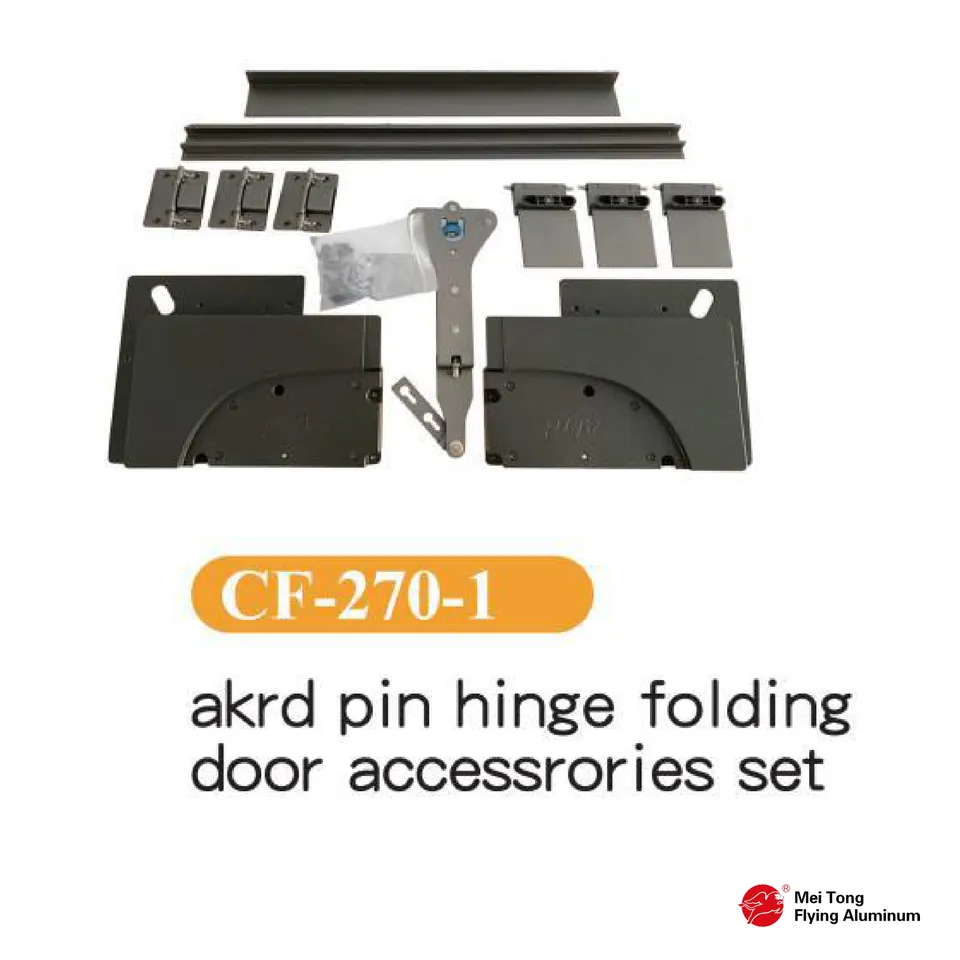 Wardrobe Folding Door - 270 Degrees - Hardware 02