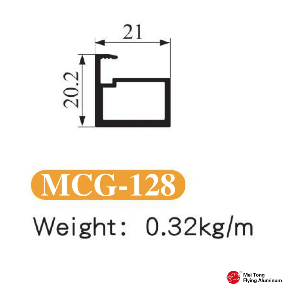 Wardrobe Folding Door - 90 Degrees - MCG-128