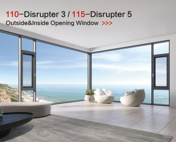 aluminum window profile – Casement aluminum profile system