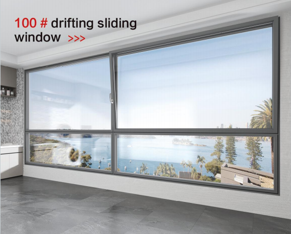 100 Drifting Sliding Window aluminum profile system