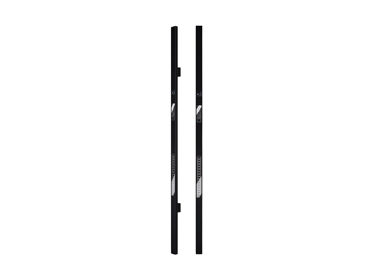 S4 full-height black smart handle lock